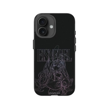 iPhone 16 Clear (相機按鈕) 酷墨灰 - 瑟拉斯蒂歐 - 冰霧 - 可愛兔兔