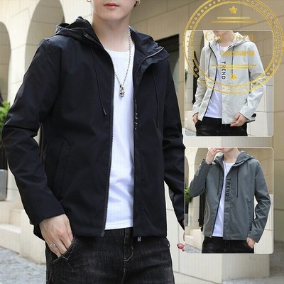 マウンテンパーカー メンズ パーカー ジャケット カジュアルジャケット スリムジャケット Uvカット トップス 薄手 春秋 男性 3color M 5xl 通販 Lineポイント最大get Lineショッピング