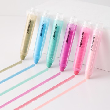 英國Flowermonaco馬卡龍水粉塗鴉蠟筆12色