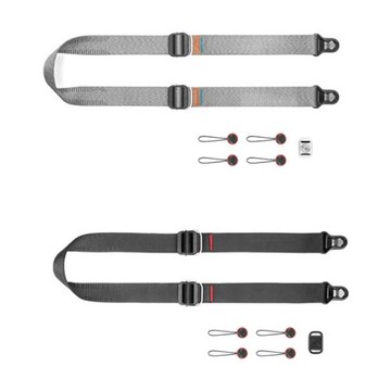 PEAK DESIGN 纖細版快裝神奇背帶 Slide Lite 相機背帶 黑0203SB/灰0203SA(公司貨)