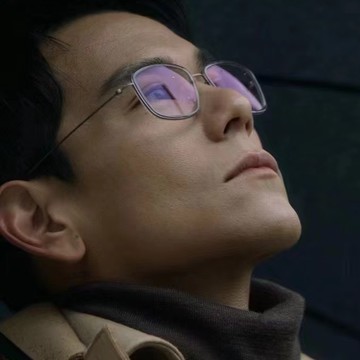 [Mortal]  55㎜!加寬方框眼鏡 5.5g!重  純鈦無螺絲超輕超薄簡約商務鏡框 大臉眼鏡