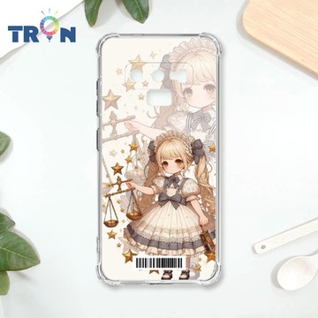 TRON 三星 NOTE 9 日系可愛小女孩星座系列 四角防摔載具殼 軟殼 手機殼