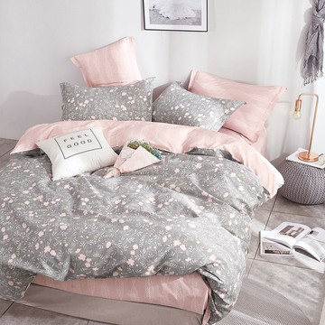 薄被套-雙人 / 6x7尺 / 精梳純棉 / 凱文勿忘我 台灣製