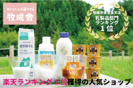 6回定期便 牧成舎 ミルクと砂糖、乳酸菌だけの飲むヨーグルト3本 のむヨーグルト 乳製品 定期便 お楽しみ 6ヵ月 [Q1263]