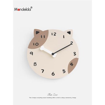 Mandelda輕奢鐘表掛鐘客廳家用鐘飾時尚個性創意臥室時鐘掛墻藝術