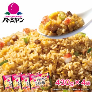 すかいらーく 通販 バーミヤン チャーハン 冷凍 本格 炒飯 4袋 1P 当たり 約1~2人前 ちゃーはん 焼き飯 レンジで簡単温めるだけ 冷凍食品