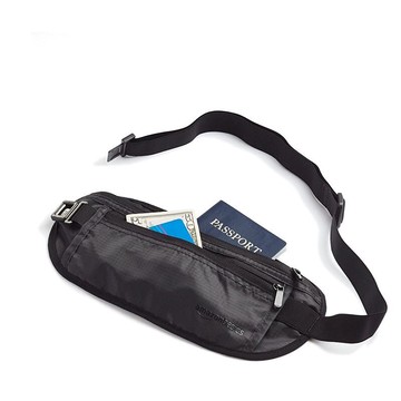 [2東京直購] Amazon Basic 旅行腰帶 防盜錢包 隱藏包 黑