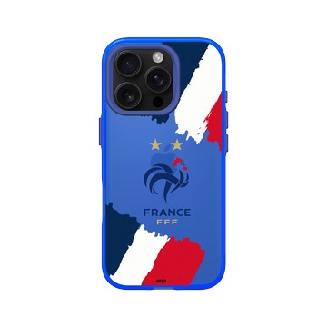 iPhone 16 Pro Clear 激光藍 - FFF - Logo - Flag