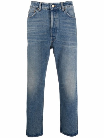 Golden Goose `Golden` `Happy` Medium Stone Washed Jeans