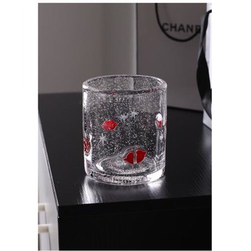 烈焰紅唇杯！初云原創水晶杯 硝子琉璃酒杯威士忌杯子木盒伴手禮