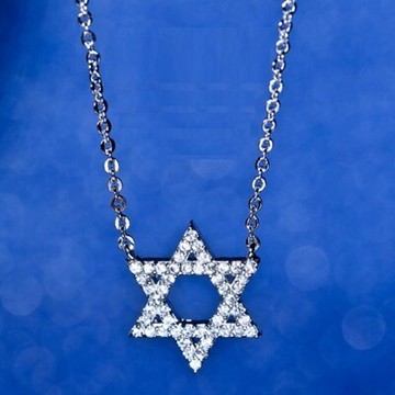 925純銀項鍊 鑲鑽吊墜-典雅流行閃耀迷人母親節情人節生日禮物女飾品73gj23【獨家進口】【米蘭精品】