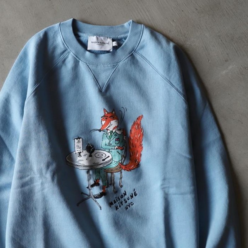 メゾンキツネ オランピア ル タン コラボ スウェット MAISON KITSUNE ...