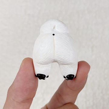 馬爾濟斯屁股 - 安全別針/磁鐵/髮圈/吊飾/識別證夾/項鍊