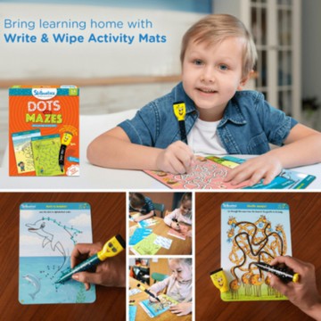 【印度Skillmatics】英文擦寫遊戲組-迷宮與連連看