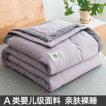 里外全棉夏被夏涼被空調被純棉單人雙人夏季薄被子被芯可水洗機洗