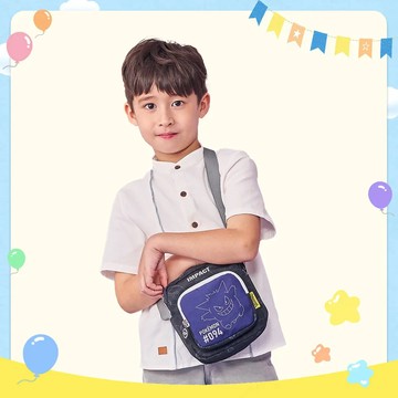 怡寶寶可夢耿鬼側背包小 -黑