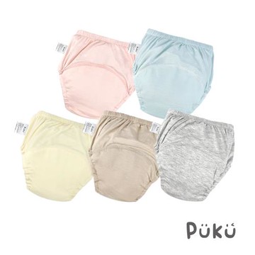 【PUKU 藍色企鵝】柔感綿滑學習褲(四層紗)-(多款)