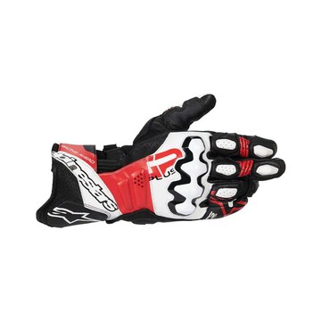 【頂級手套】Alpinestars A星 GP PLUS R V3 LEATHER GLOVES 黑白亮紅 賽道競技防摔手套