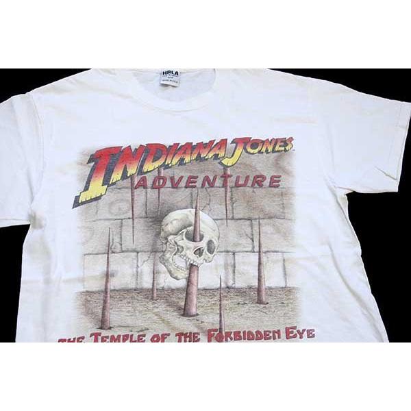 noview古着インディ・ジョーンズ　tシャツ 90s   ディズニー　ムービーT 映画