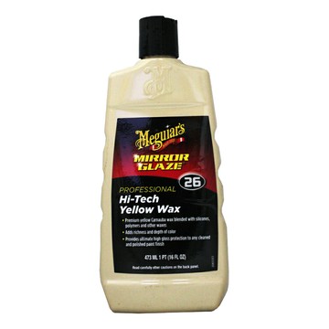 Meguiar's M2616 Hi-Tech Yellow Wax 美光 專業版 棕櫚黃蠟【299免運領券再享折扣】