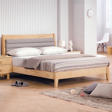 【H&D東稻家居】床台6尺 雙人加大床架(THY2-02129)