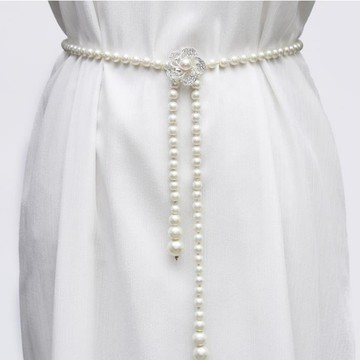 狐狸姬，珍珠珍妮細腰鍊腰帶皮帶(單腰鍊)