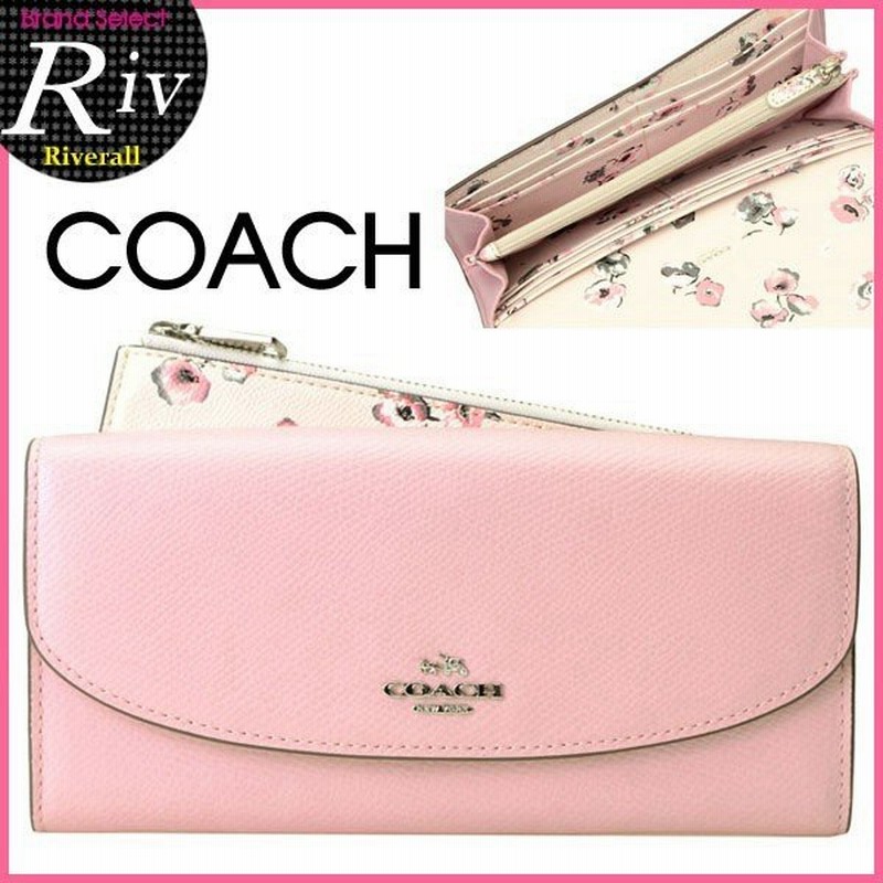 コーチ 財布 Coach 長財布 花柄 二つ折り長財布 新作 F 通販 Lineポイント最大0 5 Get Lineショッピング