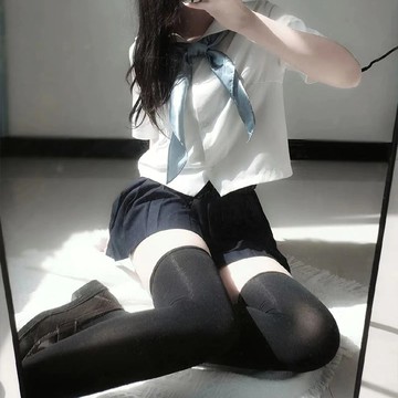 【砂糖夢境】天鵝絨微壓黑色天鵝絨過膝襪女防滑高筒襪日系可愛春秋薄款白色jk襪子長筒襪