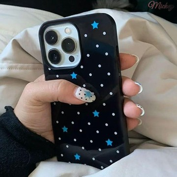 白波藍星蘋果16手機殼iPhone15果凍殼14Plus個性11軟殼12防摔13/7/8/x