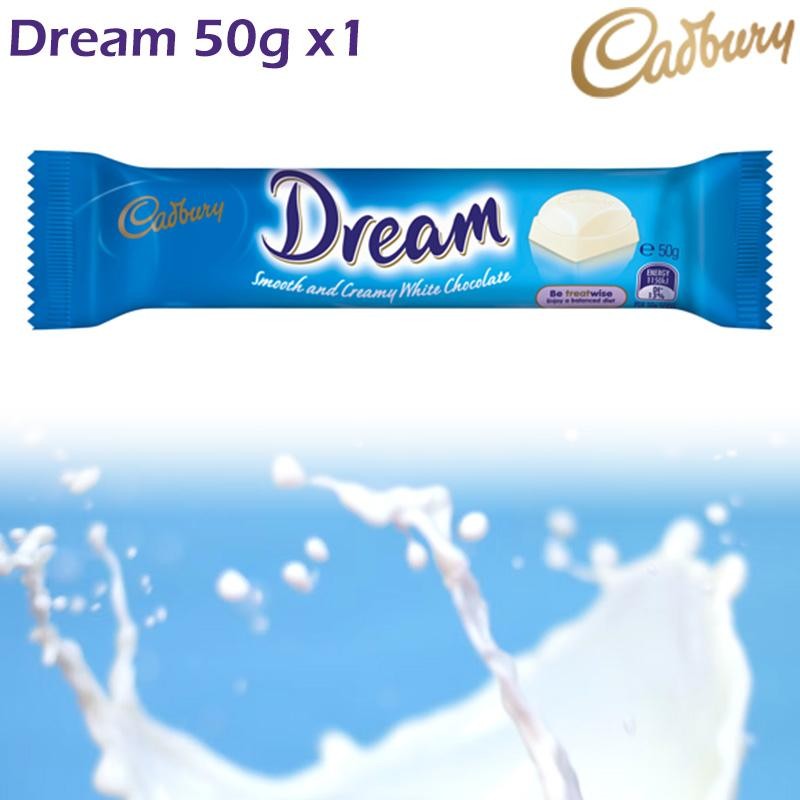 キャドバリー ドリーム 50g×1個 ホワイトチョコレート ミルクチョコ Cadbury イギリスみやげ イギリス土産 海外 輸入菓子 夏季クール |  LINEブランドカタログ