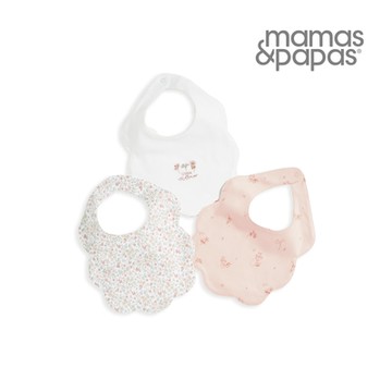 Mamas&Papas 斑斕-圍兜兜3件組1 Size