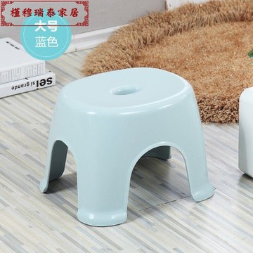 矮凳子家用成人加厚塑料衛生間洗腳登子熟膠板凳椅子櫈子小孩防新