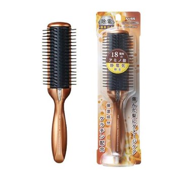 VESS｜胺基酸角蛋白除靜電半圓護髮梳