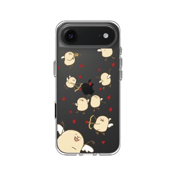 iPhone Air Clear Case（相機按鈕） 透明 - 咻咻熊 XiuXiubear - 愛神邱比泥