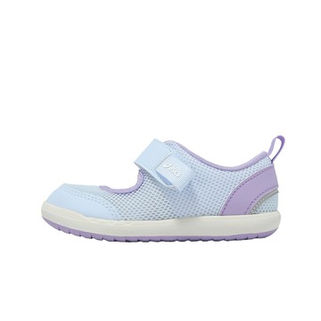 Asics 亞瑟士 休閒鞋 Meshoes Baby 3 小童 學步鞋 藍 紫 魔鬼氈 1144A431400
