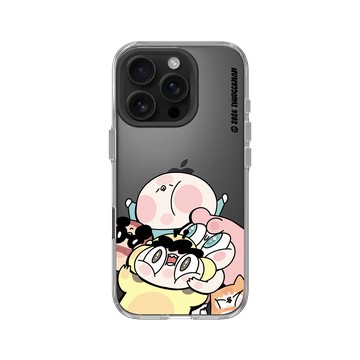 iPhone 16 Pro Clear Case（相機按鈕） 透明 - 鹿人 Twodeerman - 鹿人宇宙抱成一團