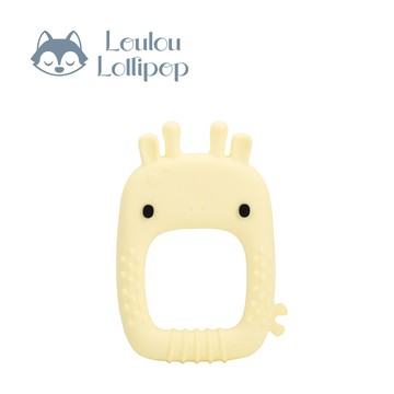 Loulou Lollipop - 可愛造型矽膠固齒器-俏皮長頸鹿