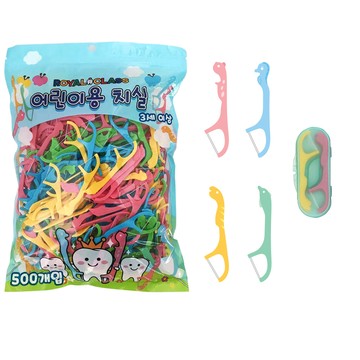 ROYAL CLASS 兒童牙線棒 附隨身收納盒 510支  1組  Patterned