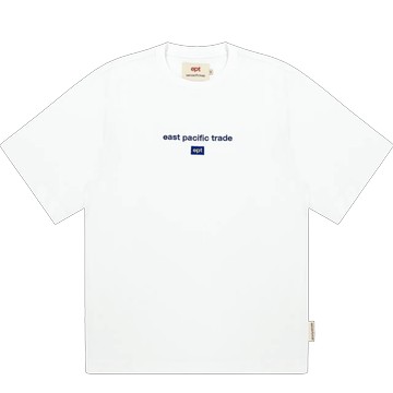 韓國 ept 刺繡 LOGO TEE 白 - L