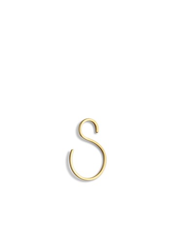 Shihara - 18kt yellow gold S 01 earring - women - 18kt Yellow Gold - One Size