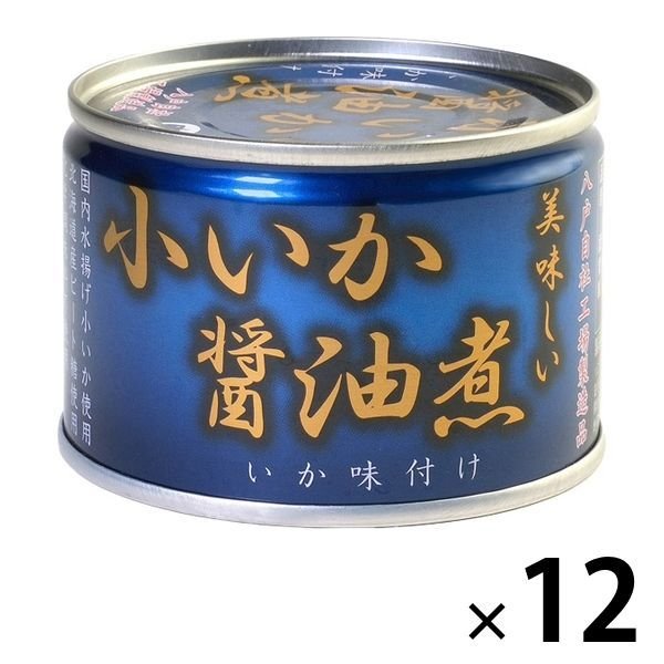 伊藤食品美味しい小いか醤油煮 12缶 伊藤食品 おつまみ缶詰