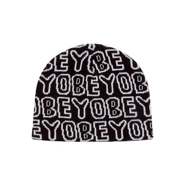 OBEY 冷帽 滿版刺繡 滿版塗鴉 COMMON BEANIE BLACK 毛帽 情侶帽 秋冬必備【TCC】