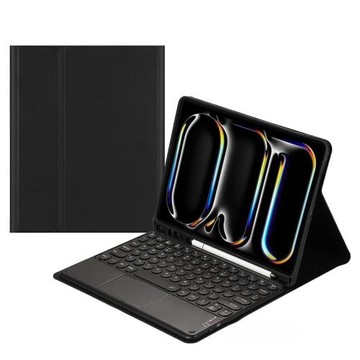 適用Amazonfire保護套HD10藍牙鍵盤10plus圓帽妙觸控靜音筆槽跨境