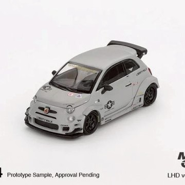 【東海模型】MINIGT 1/64 飛雅特 Abarth 595 LB-WORKS x Abas Works Fighters MGT01064-L