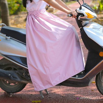 電動車防曬圍裙防水防雨騎車防曬擋腿半身裙電瓶摩託車防曬裙夏季