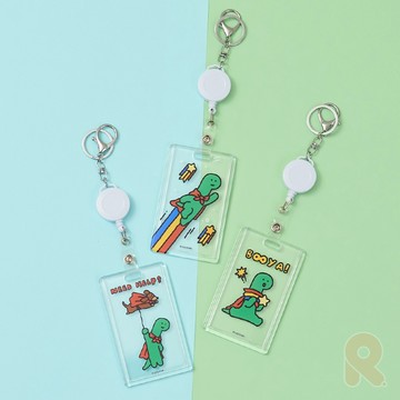 JOGUMAN ｜壓克力票卡 超人狗狗 證件套 識別證 通勤 IP周邊 JOG006