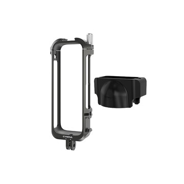 Insta360 副廠配件 CYNOVA Insta360 X4 鋁合金邊框+鏡頭套
