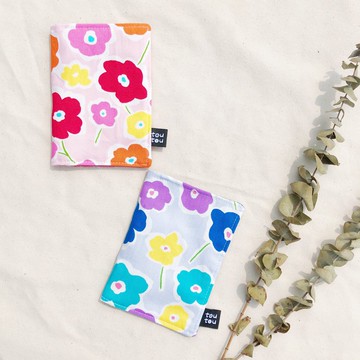 布做護照套 / 少女花花