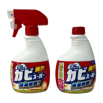 Mitsuei 浴廁除霉清潔劑組，800ml 噴霧+補充瓶  1組
