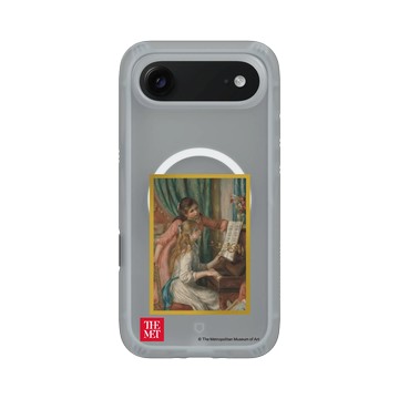 iPhone Air AirX 流變灰 - The MET - 畫框系列 - 雷諾瓦《彈鋼琴的兩位少女》
